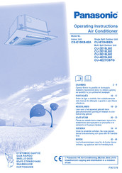 Panasonic CU-2E15LBE Handleiding