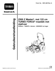 Toro 290000001 Gebruikershandleiding