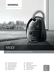 Siemens VS Z3 Gebruiksaanwijzing