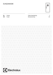Electrolux EUN2244AOW Gebruiksaanwijzing