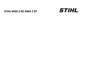 Stihl RMA 2 RP Gebruiksaanwijzing