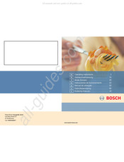 Bosch PSA326B20E Gebruiksaanwijzing
