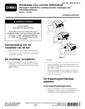 Toro Workman HDX Installatie-Instructies