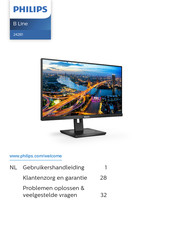Philips B Series Gebruikershandleiding