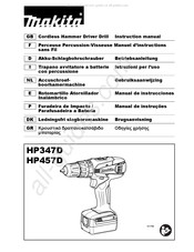 Makita HP347D Gebruiksaanwijzing