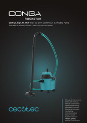cecotec CONGA ROCKSTAR WET & DRY COMPACT GARDEN PLUS Handleiding