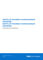 Dell Pro 22 E2225HSM Gebruikershandleiding