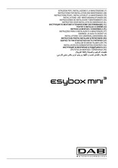DAB E.SYBOX mini3 Instructies Voor Installatie En Onderhoud