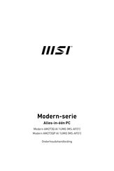 MSI Modern Series Onderhoudshandleiding