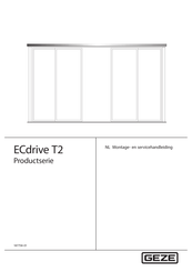 GEZE ECdrive T2 Montage- En Servicehandleiding