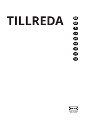 IKEA TILLREDA Handleiding
