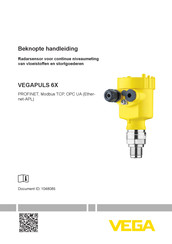 Vega VEGAPULS 6X Beknopte Handleiding