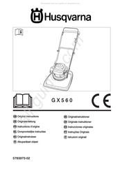 Husqvarna GX560 Instructies