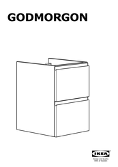 IKEA GODMORGON Handleiding