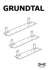 IKEA GRUNDTAL Handleiding