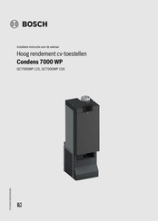 Bosch Condens 7000 WP Installatie-Instructie