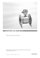 KROHNE WATERFLUX 3000 Handboek