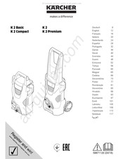 Kärcher K 2 Handleiding