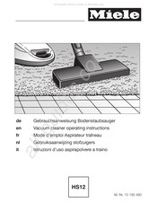 Miele Classic C1 Gebruiksaanwijzing