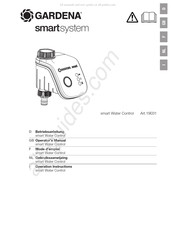 Gardena smart Water Control Gebruiksaanwijzing
