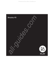 Bang & Olufsen Beoplay H5 Handleiding