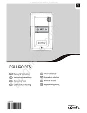 SOMFY ROLLIXO RTS Gebruikshandleiding