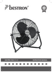 Bestron SUMMER BREEZE DFA30 Handleiding