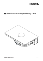 bora X Pure Gebruikers- En Montagehandleiding